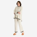New Collection Loungewear Trouser (One Size, 8-18) - Beige