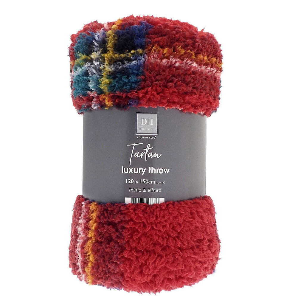 New For Season- Sherpa Blanket (Size 150x100 cm) - Red