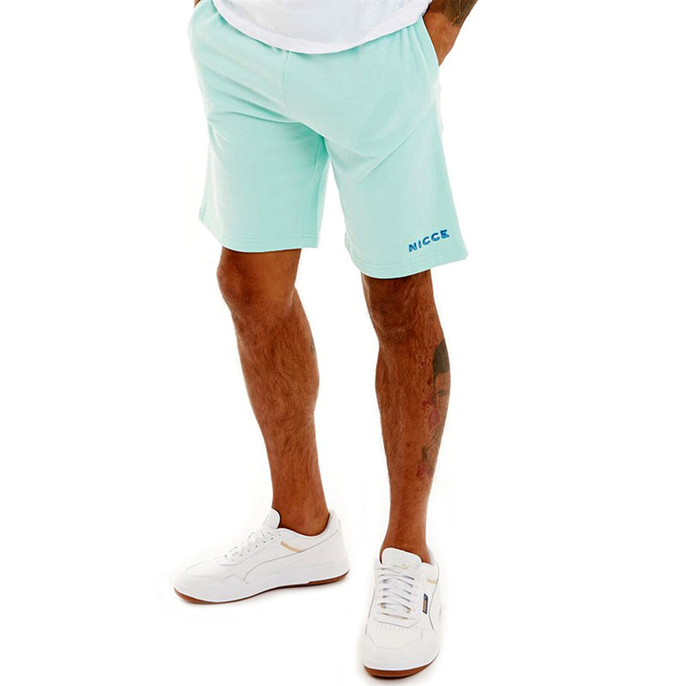 NICCE Mens Knitted Jersey Short (Size L) - Mint