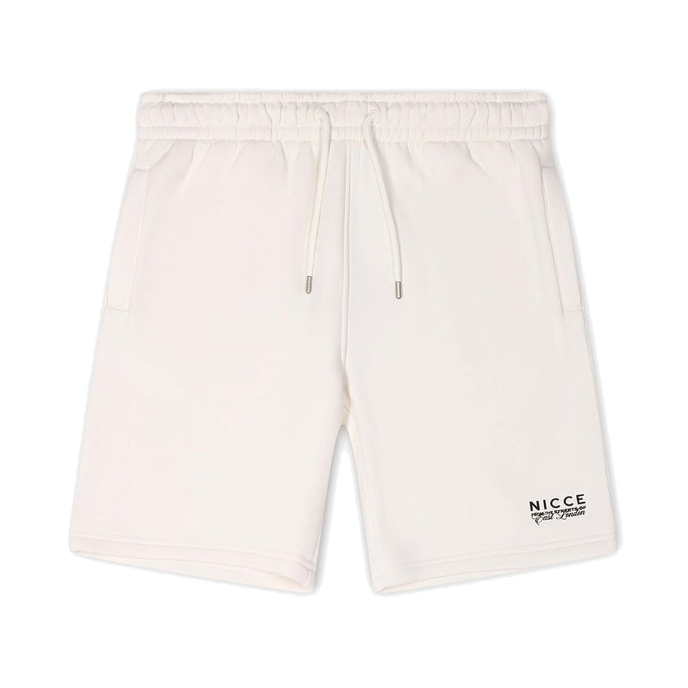 Nicce Mens Brushed Back Fleece Shorts (Size M) - Grey