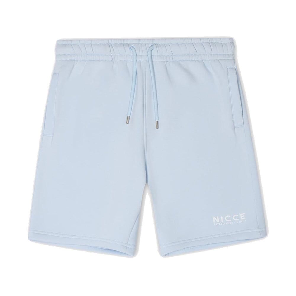 Nicce Mens Brushed Back Fleece Shorts (Size XXL) - Blue