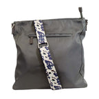 Nicole Brown Nylon Giraffe Tote Bag - Grey