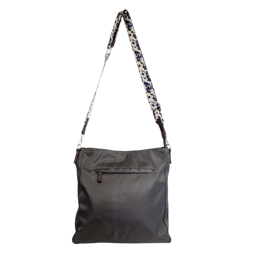 Nicole Brown Nylon Giraffe Tote Bag - Grey