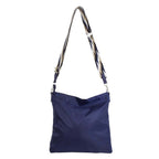 Nicole Brown Nylon Giraffe Tote Bag - Navy
