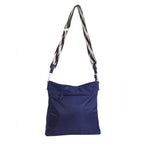 Nicole Brown Nylon Giraffe Tote Bag - Navy