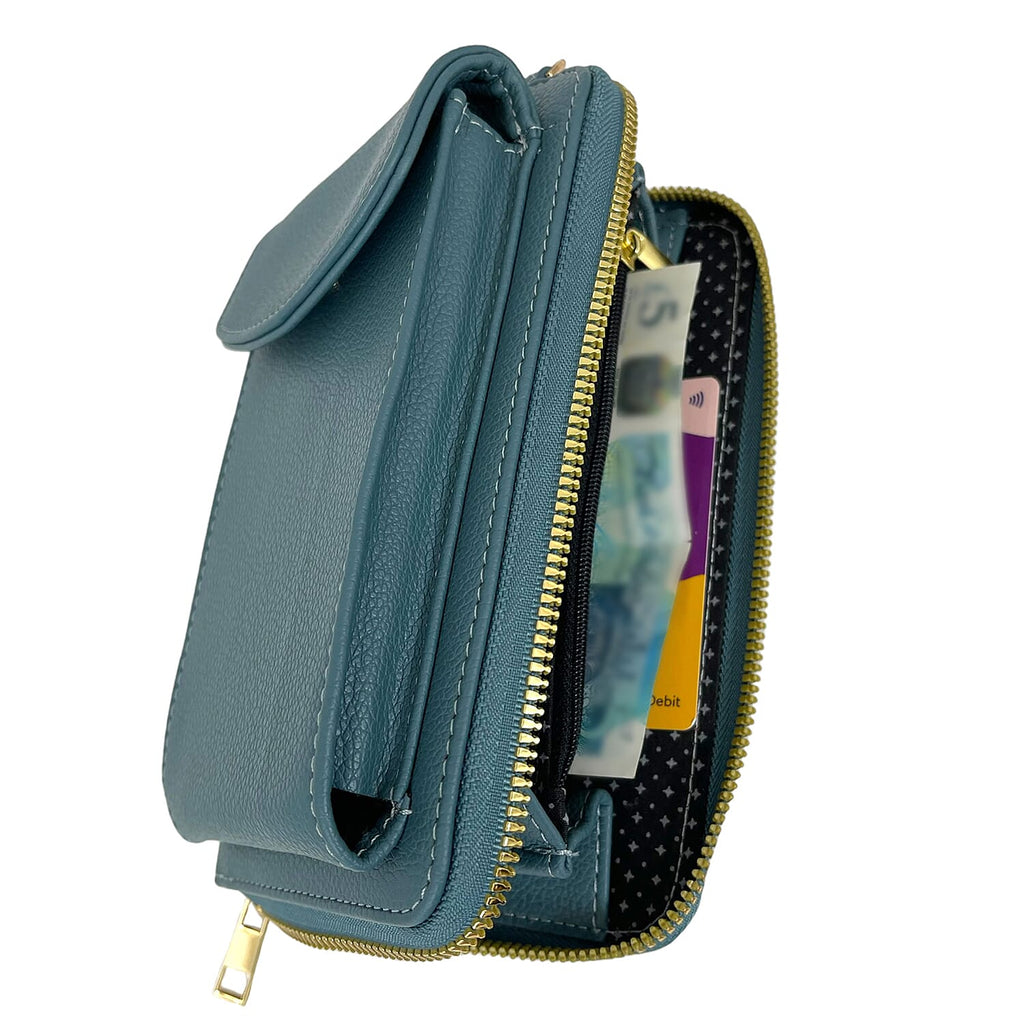 Brown Belt Bag - Navy