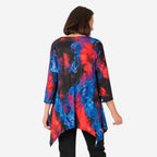 Nicole Polyester Tunic (Size 1x1 cm) - Blue