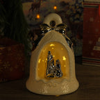Christmas Special - Bell Shaped Porcelain Figurine Light
