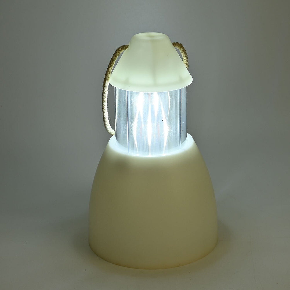 Ambient Hanging Flame Light with 39 Energy Efficient LEDs - 5 Color Light Modes - White