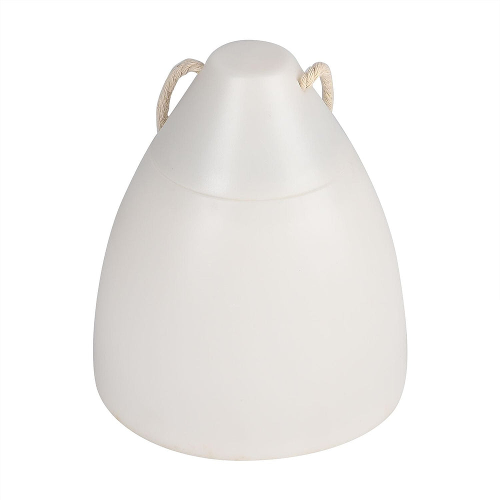 Ambient Hanging Flame Light with 39 Energy Efficient LEDs - 5 Color Light Modes - White