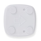 3 Pack Motion Sensor Night Light with Backside Sticker - White & White