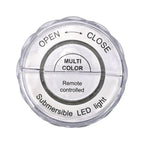 Set of 2 Waterproof LED Lights with Remote (Requires 3xAAA Battery Not Included)