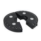 Three-Level Wireless LED Lights with 24-4 Bulb & 4AA Battery (not included) - Black & White