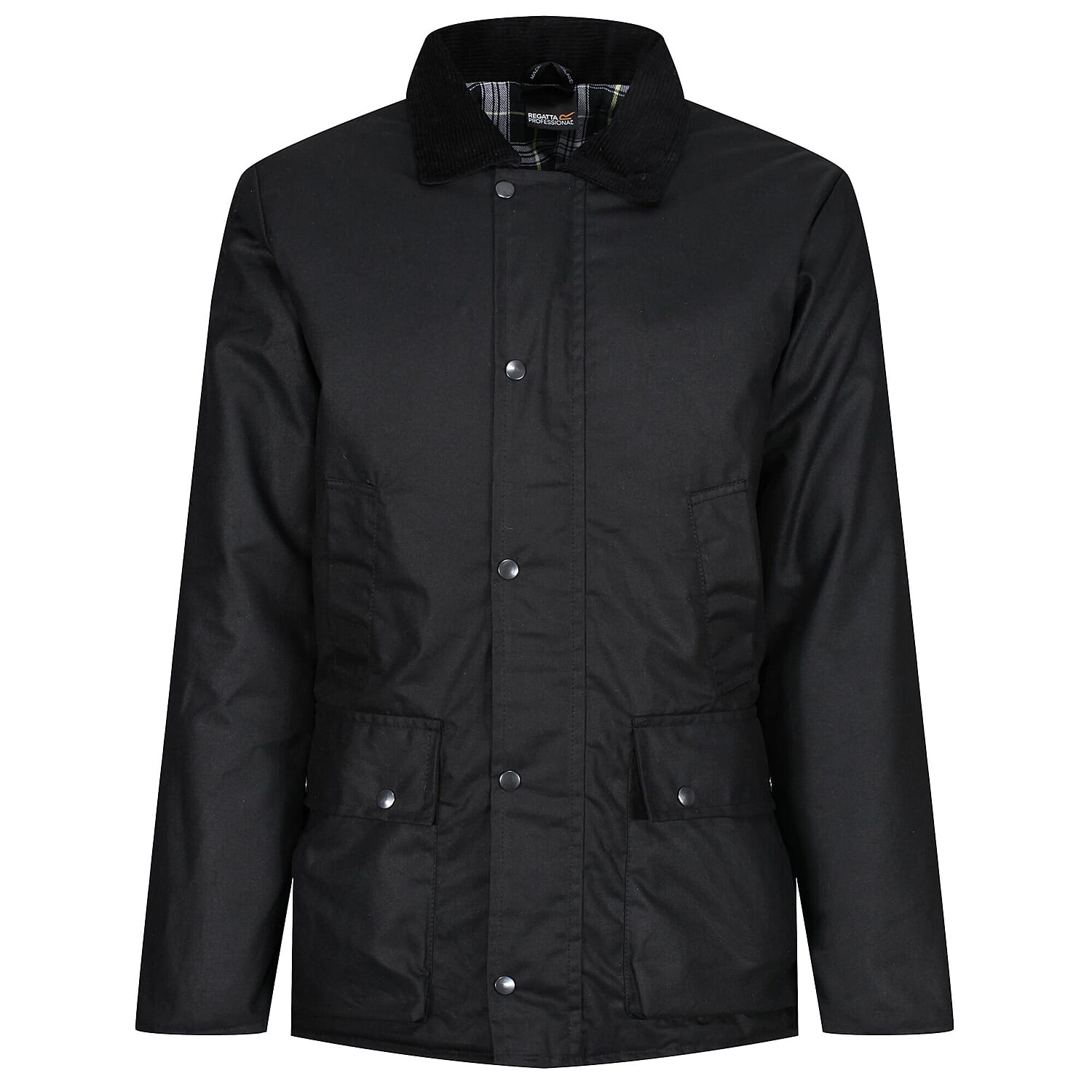 REGATTA Mens Pensford Wax Jacket (Size L) - Black