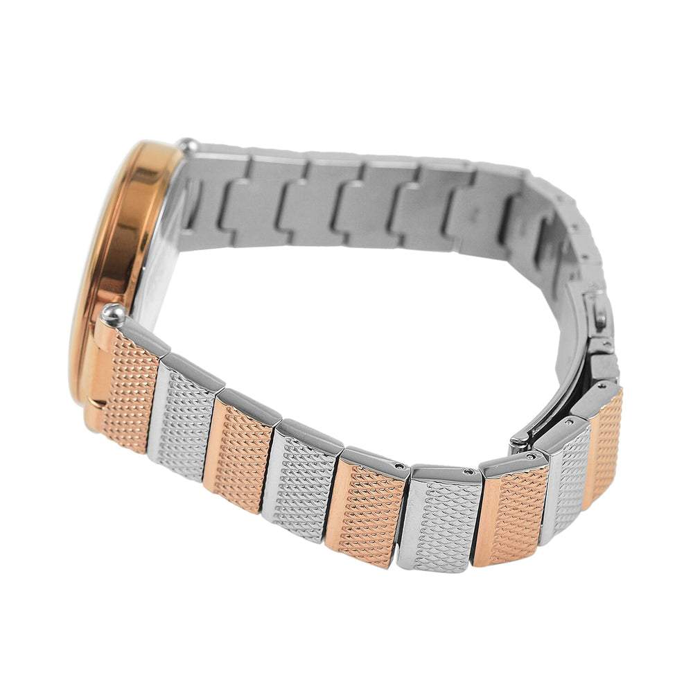 Versace Versus Los Feliz Quartz Movement Water Resistant Aanalog Watch  with Stainless Steel Strap in Dual Tone