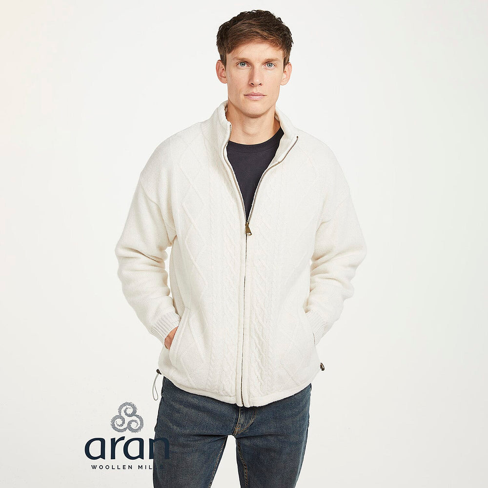 Wool Cardigan - White