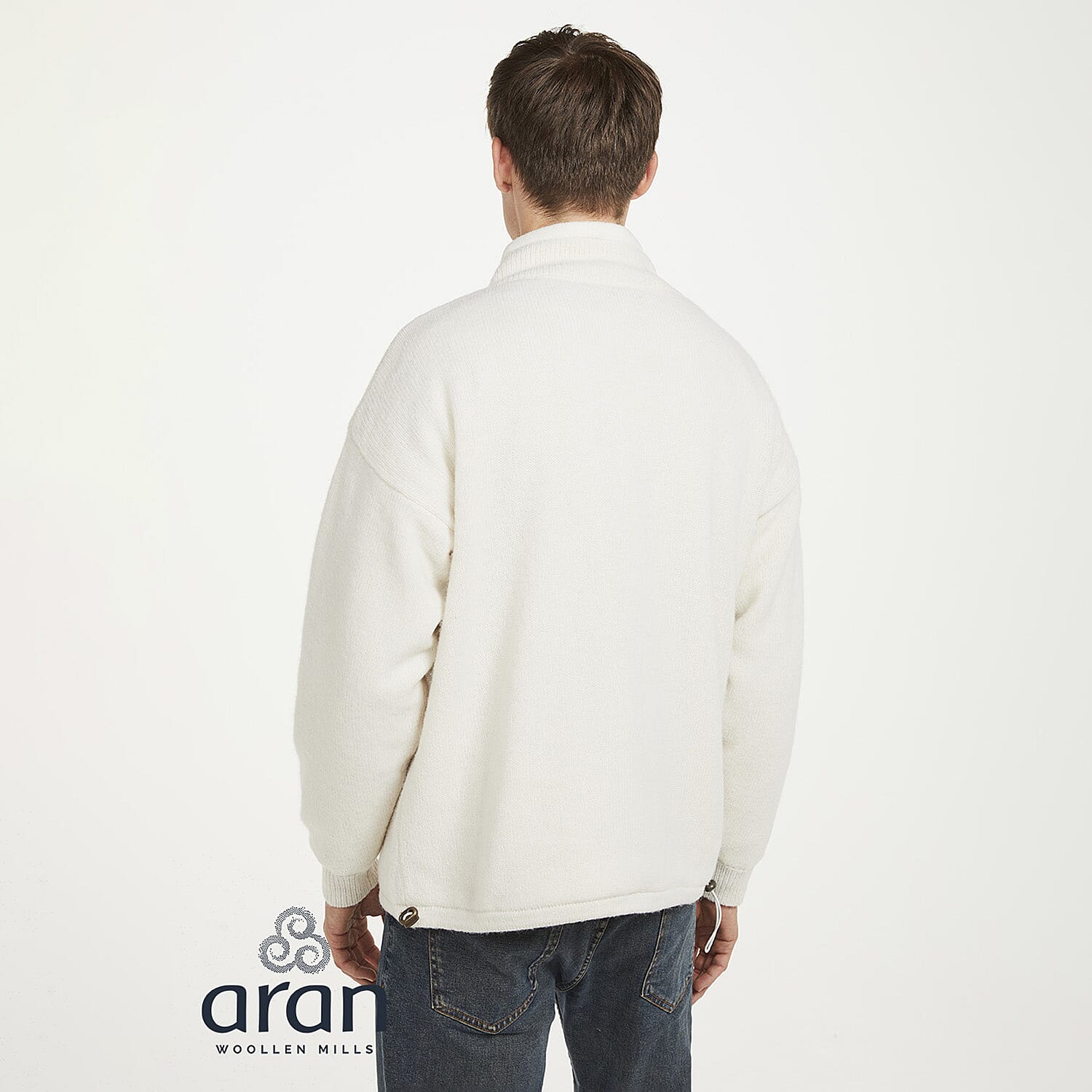 Wool Cardigan - White