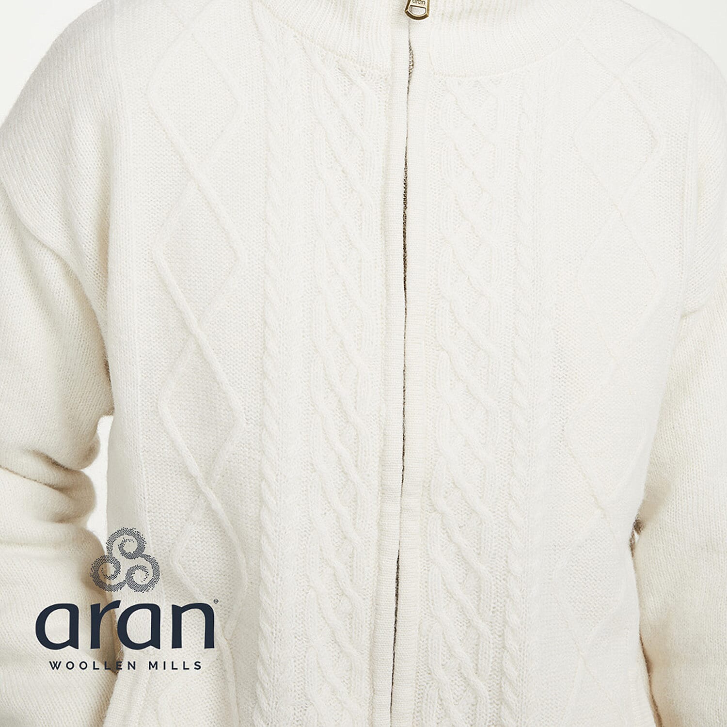 Wool Cardigan - White