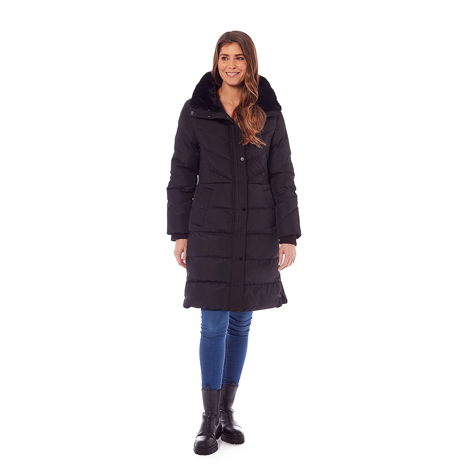 No Brand Woven Jacket (Size 1x1 cm) - Black