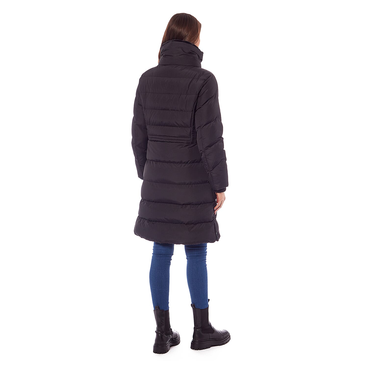 No Brand Woven Jacket (Size 1x1 cm) - Black