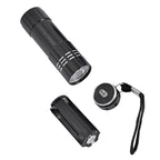 Flashlight Battery Operated LED Bulb (Size - 10 x 2 cm)