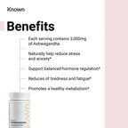Known Ashwagandha Vegan Gummies- Pack of Two