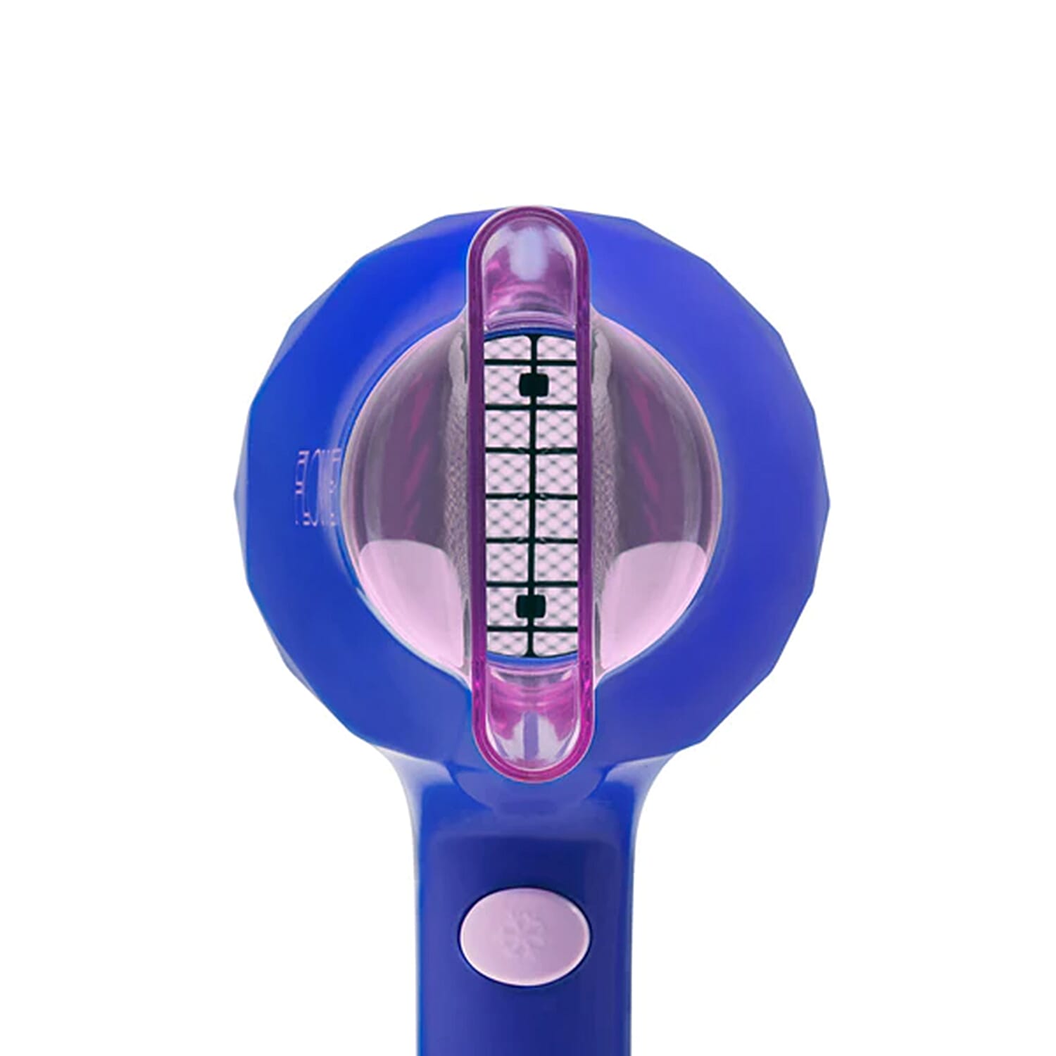 Flower Beauty Ionic Energy Efficient Pro Hair Dryer with 2 Heat Settings and Adjustable Airflow - Blue