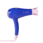 Flower Beauty Ionic Energy Efficient Pro Hair Dryer with 2 Heat Settings and Adjustable Airflow - Blue