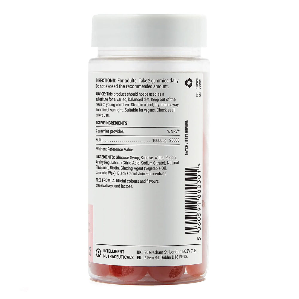 Known Biotin Vegan Gummies (Pack of 2)