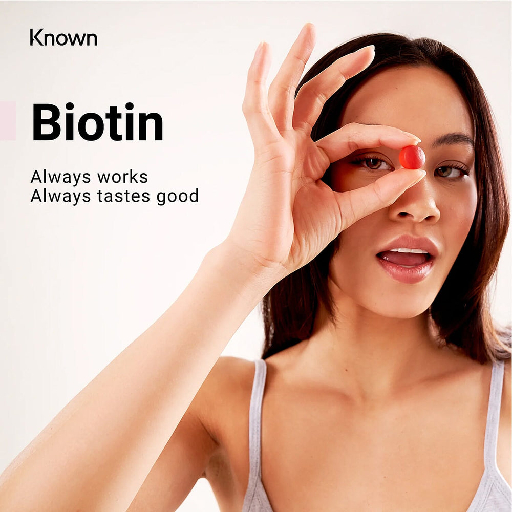 Known Biotin Vegan Gummies (Pack of 2)