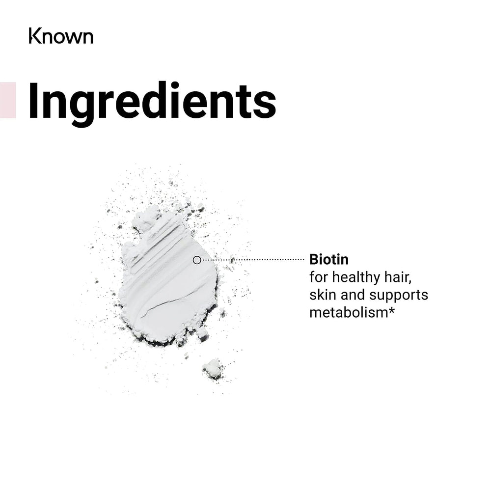 Known Biotin Vegan Gummies (Pack of 2)