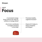 Known Focus Vegan Gummies (Pack of 2)