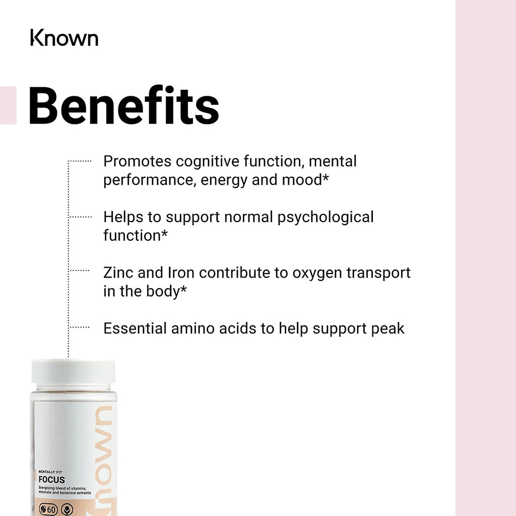Known Focus Vegan Gummies (Pack of 2)