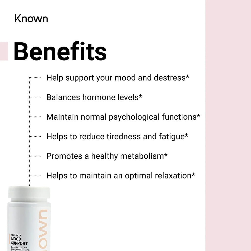 Known Mood Support Vegan Gummies (Pack of 2)