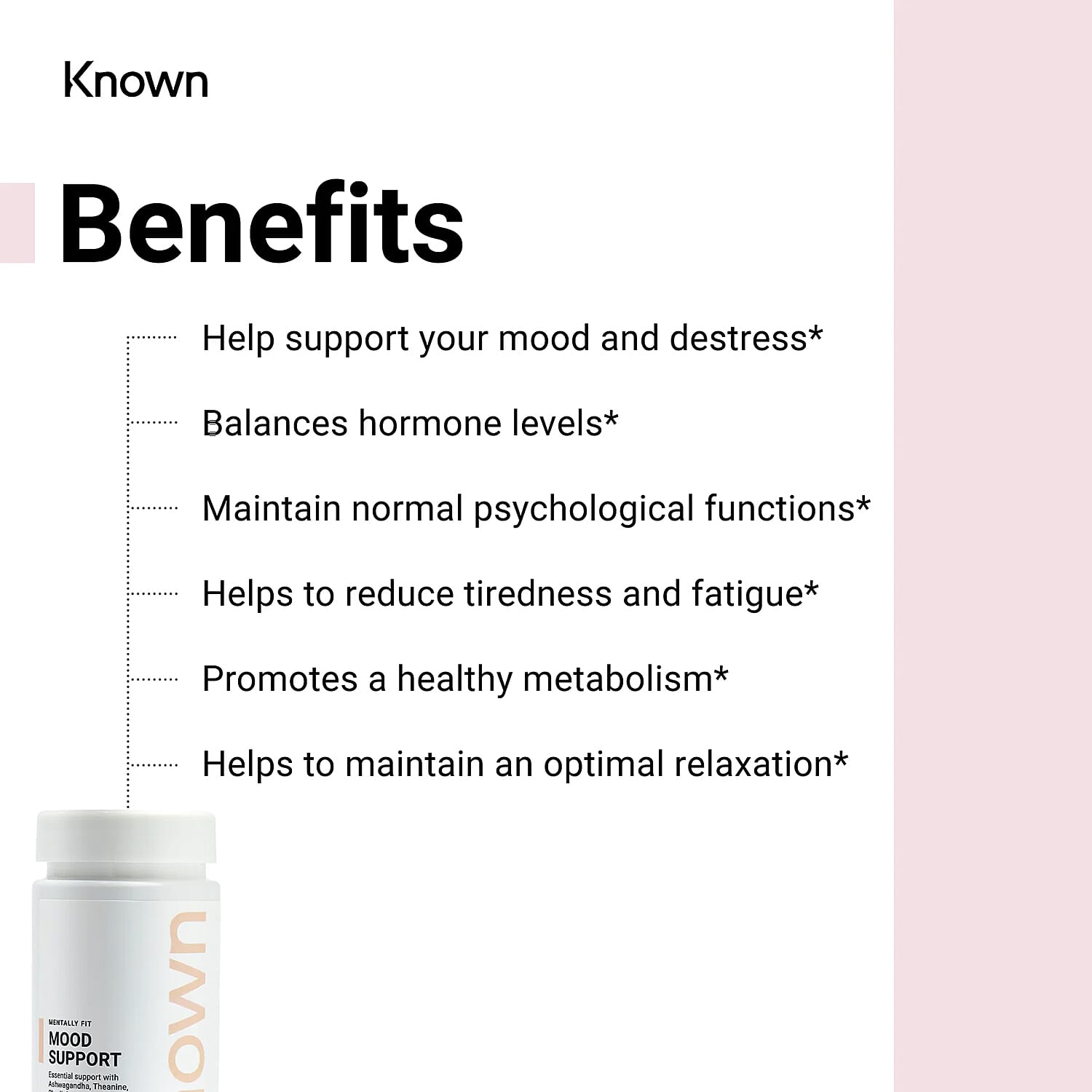 Known Mood Support Vegan Gummies (Pack of 2)