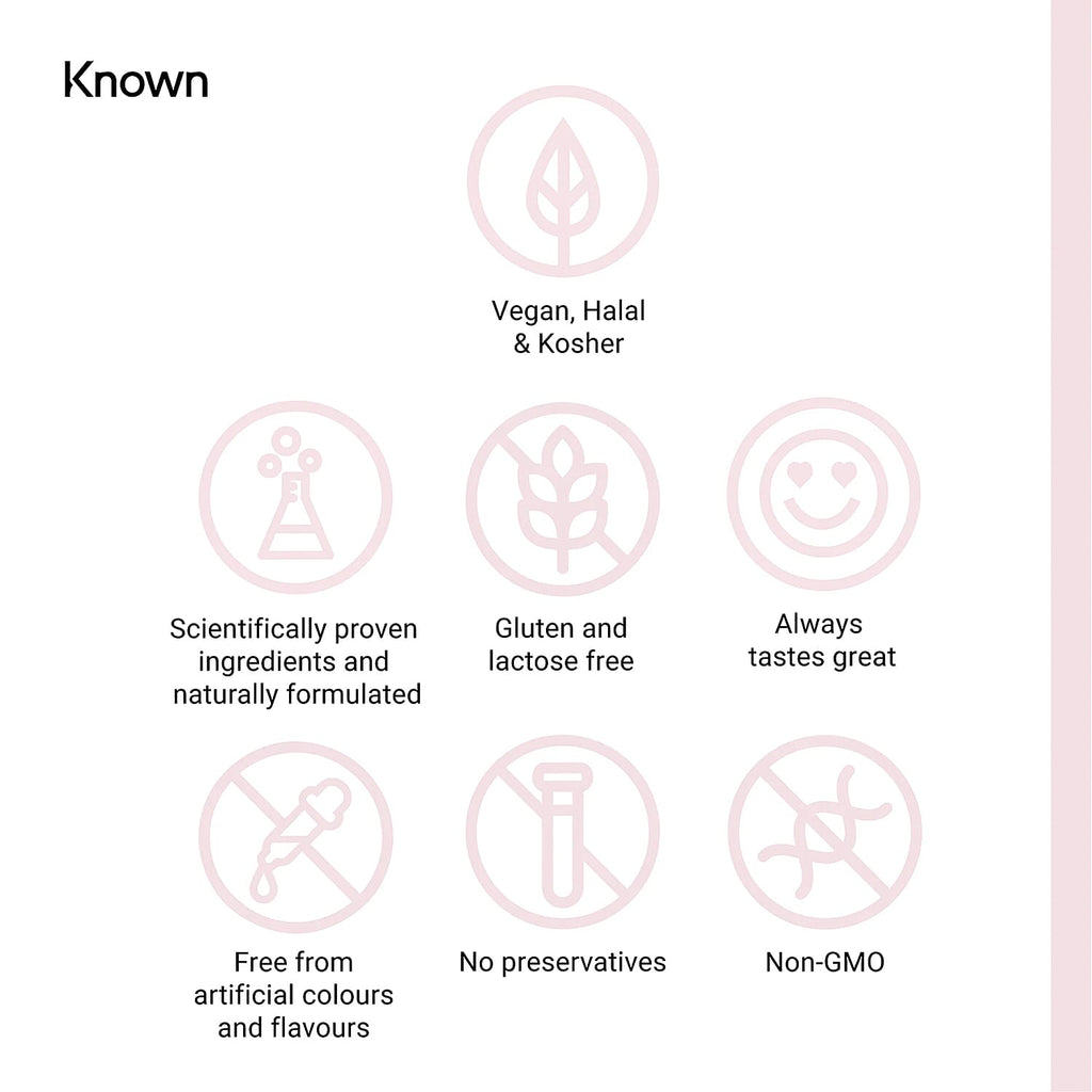 Known Mood Support Vegan Gummies (Pack of 2)