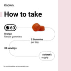 Known Mood Support Vegan Gummies (Pack of 2)