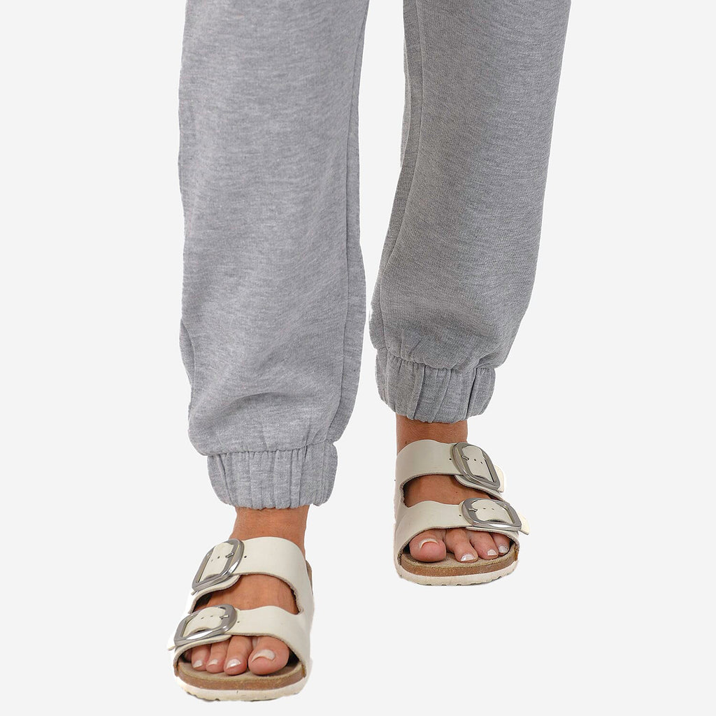 Nova of London Frill Sleeve Lounge Set (Size L) - Grey