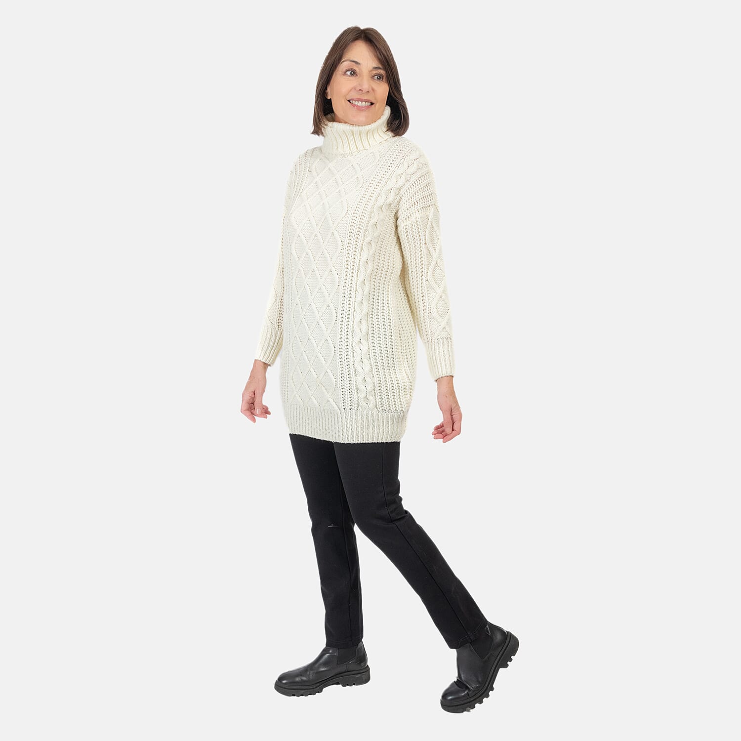 Nova of London Jumper (Size S-M) - Cream
