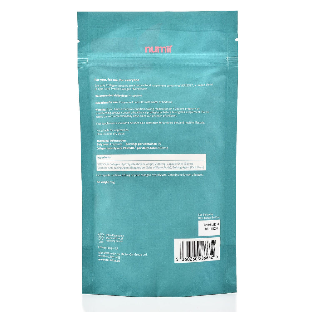 NuMii Everyday Collagen - 120 Capsules (30 day supply)
