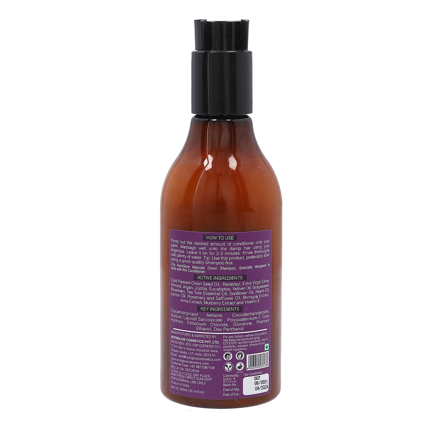 NutriGlow Naturals - Onion Hair Conditioner - 300ml