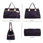 First Time Ever - Tamsy Travel Duffel Bag with Double Handle - Purple