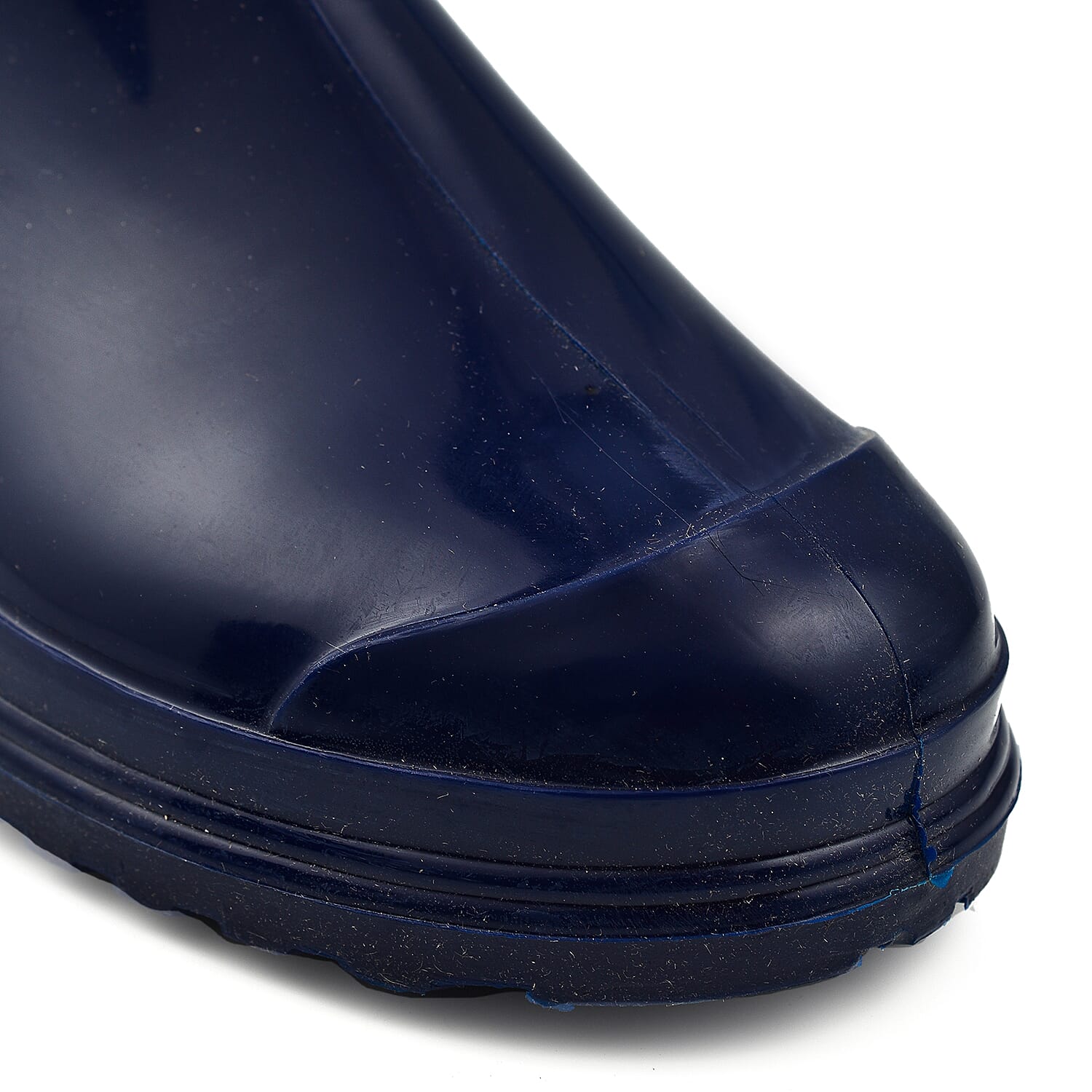 OLDCOM Accent Wellington Boots (Size 3-4) - Blue