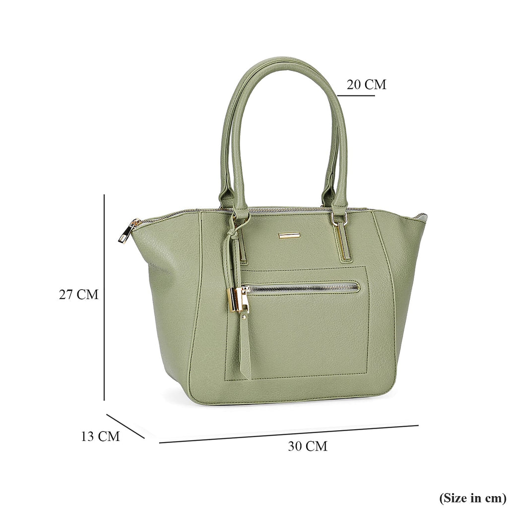 ONE TIME CLOSEOUT DEAL - Large Convertible Fully Lined Crossbody Bag  - Olive