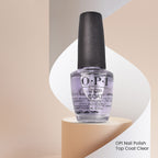 OPI Nail Polish Top Coat Clear - 15Ml