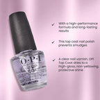 OPI Nail Polish Top Coat Clear - 15Ml