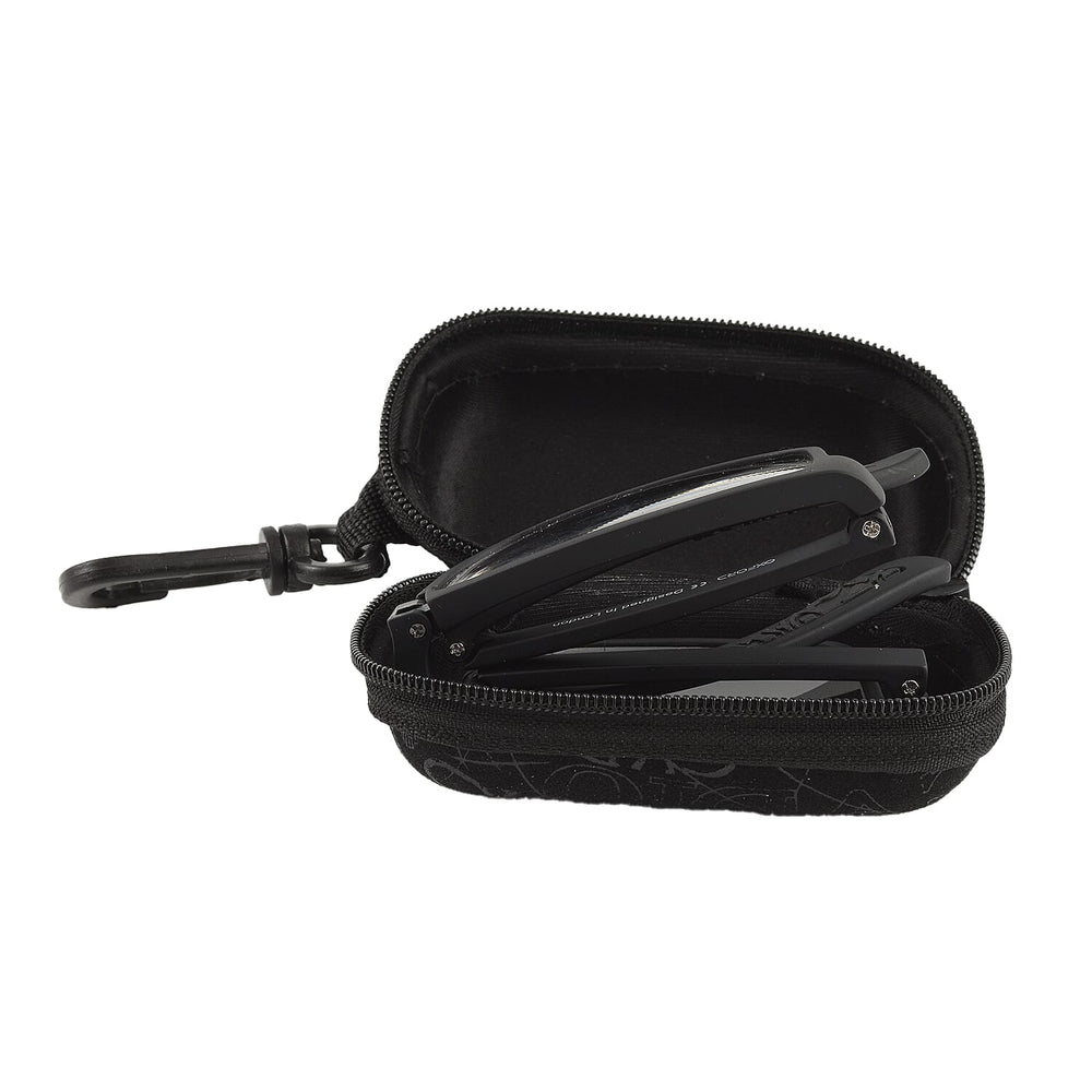 OXFORD Foldable Black Reading Glasses (-2 Focus)