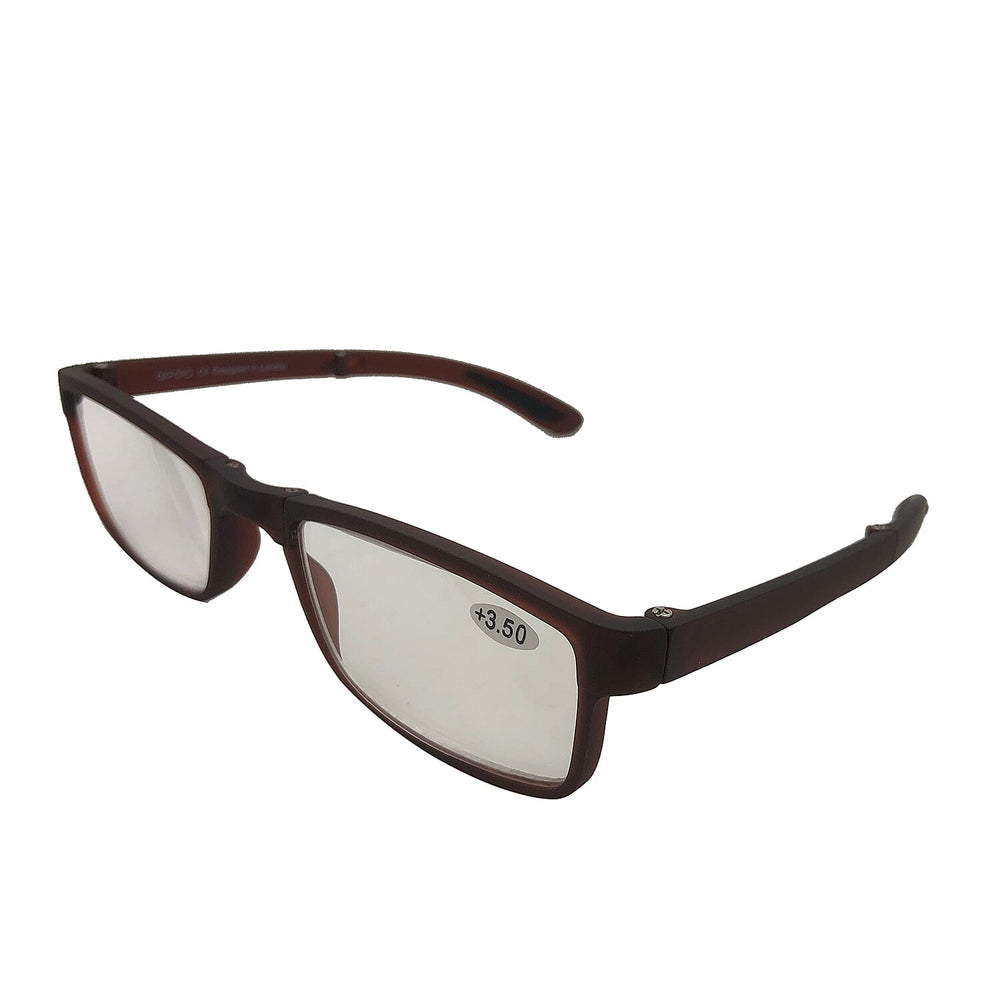 RETROPEEPERS Betty Cat Eye Reading Glasses -3.0D - Bronze Jaguar