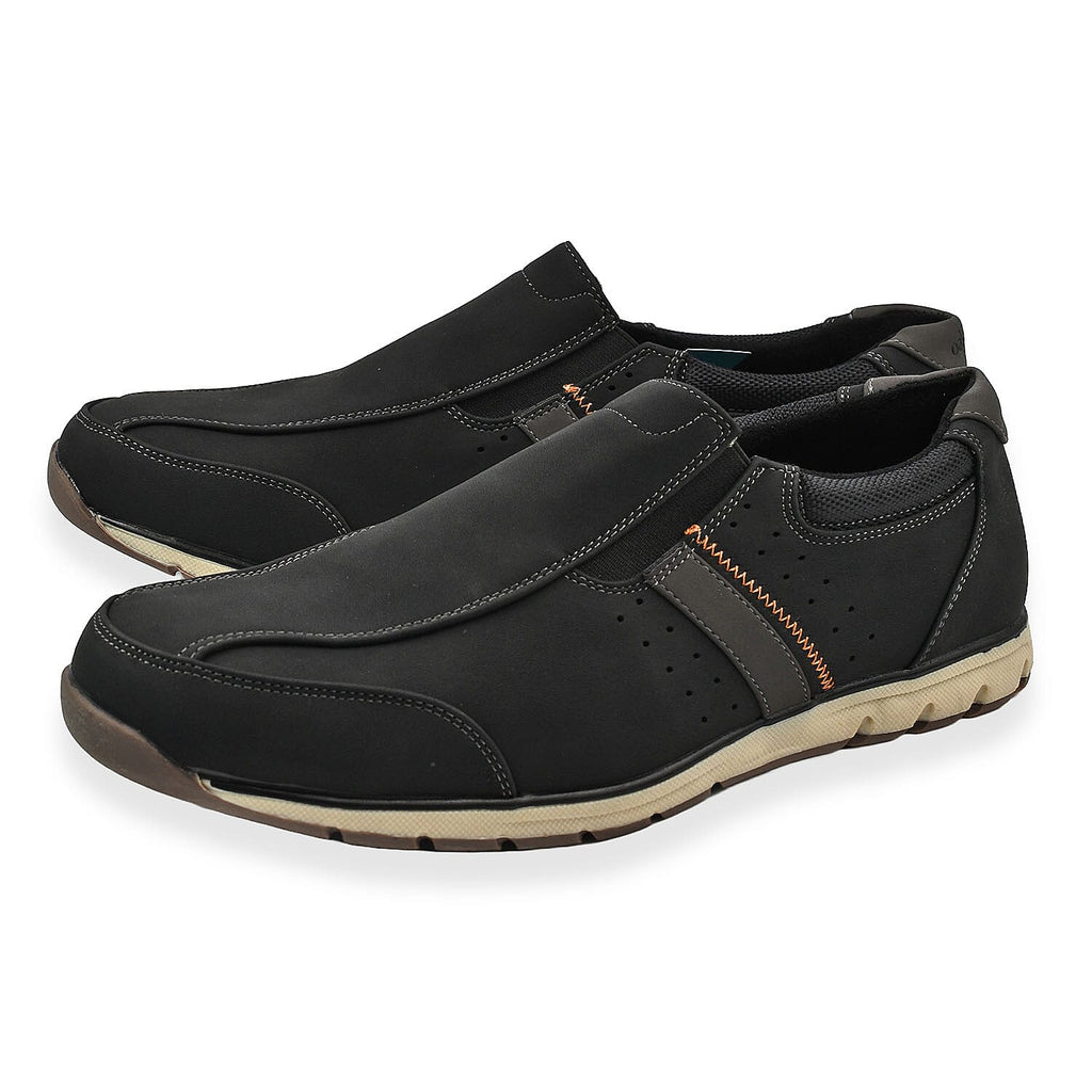 Oakenwood Premium Slip on Trainer (Size 7) - Black