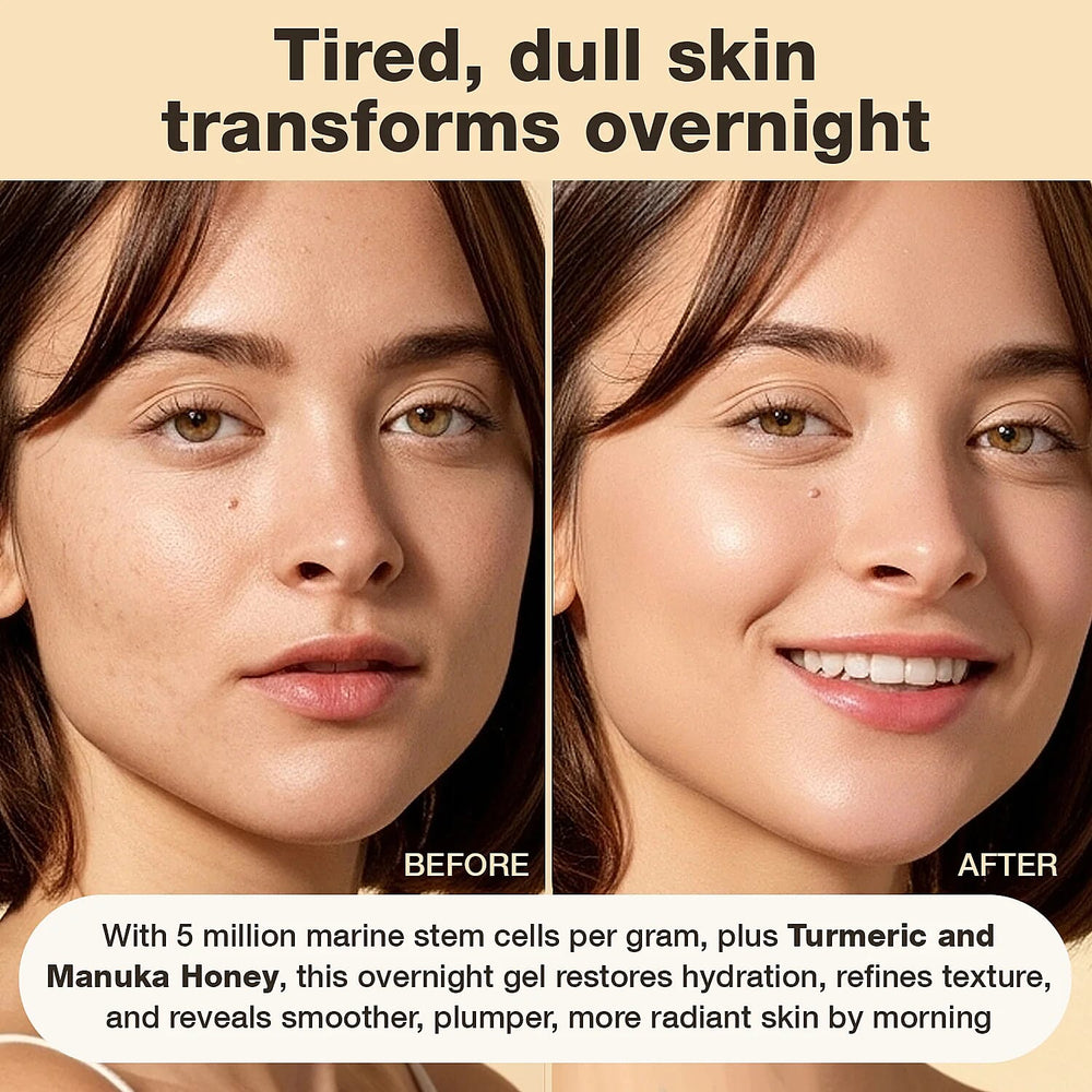 "Oceanic Renewal Overnight Gel Mask"